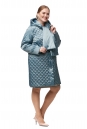 Женское пальто из текстиля с капюшоном 8012593-2