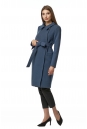 Женское пальто из текстиля с воротником 8016705-2
