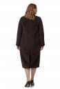 Женское пальто из текстиля с воротником 8019708-3