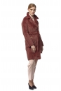 Женское пальто из текстиля с воротником 8021514-2