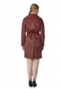 Женское пальто из текстиля с воротником 8021514-3