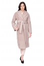 Женское пальто из текстиля с воротником 8021689