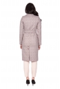 Женское пальто из текстиля с воротником 8021695-3