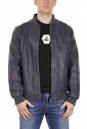 Мужская кожаная куртка из эко-кожи с воротником 8021857-7