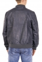 Мужская кожаная куртка из эко-кожи с воротником 8021857-10