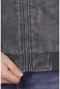 Мужская кожаная куртка из эко-кожи с капюшоном 8021859-4