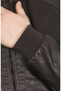 Мужская кожаная куртка из эко-кожи с капюшоном 8021867-4