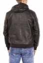 Мужская кожаная куртка из эко-кожи с капюшоном 8021867-9