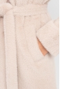 Женское пальто из текстиля с воротником 8022137-4