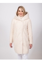 Женское пальто из текстиля с капюшоном 8023377