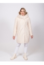 Женское пальто из текстиля с капюшоном 8023377-3