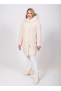 Женское пальто из текстиля с капюшоном 8023377-4