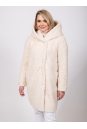 Женское пальто из текстиля с капюшоном 8023377-5