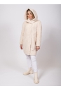 Женское пальто из текстиля с капюшоном 8023377-6