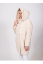 Женское пальто из текстиля с капюшоном 8023377-7