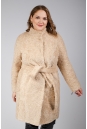 Женское пальто из текстиля с воротником 8023422-2