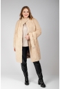 Женское пальто из текстиля с воротником 8023422-5