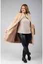 Женское пальто из текстиля с воротником 8023422-6