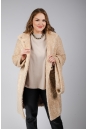 Женское пальто из текстиля с воротником 8023422-7